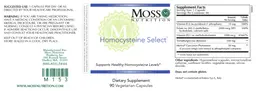 Label for Homocysteine Select