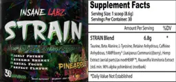 Label for Strain Pineapple Express