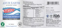 Label for Diabodone Healthy Sugar Management