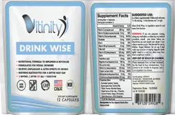 Label for Drink Wise