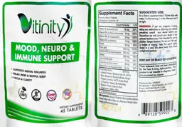 Label for Mood, Neuro & Immune Support