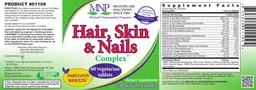 Label for Hair, Skin & Nails Complex