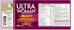 Label for Ultra Woman Sport