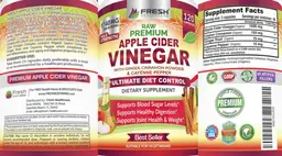 Label for Apple Cider Vinegar
