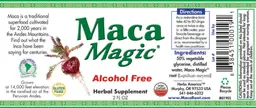 Label for Maca Magic