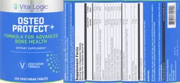 Label for Osteo Protect +