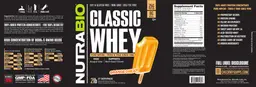 Label for Classic Whey Orange Dream