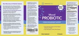 Label for Mood Probiotic