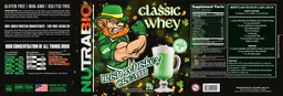 Label for Special Edition Classic Whey Irish Whiskey Cream