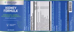 Label for Kidney Formula