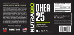 Label for DHEA 25