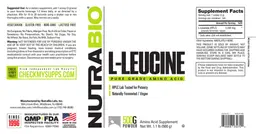 Label for L-Leucine