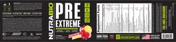 Label for PRE Extreme Raspberry Lemonade