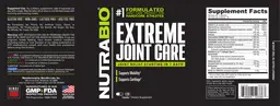 Label for Extreme Joint Care