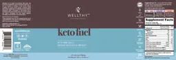 Label for Keto Fuel All Natural Citrus
