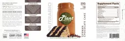 Label for Plant Protein German Chocolate Cake