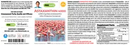 Label for Astaxanthin 4000