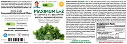 Label for Maximum L+Z