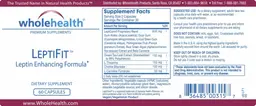 Label for LeptiFit