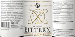 Label for Dr. Shade's Bitter X