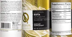 Label for Liposomal EDTA with R-Lipoic Acid