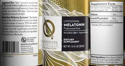 Label for Liposomal Melatonin