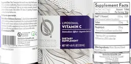 Label for Liposomal Vitamin C
