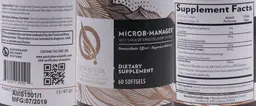 Label for Microb-Manager