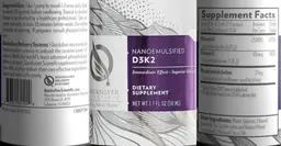 Label for Nanoemulsified D3K2