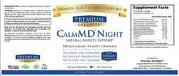 Label for CalmMD Night