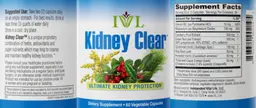 Label for Kidney Clean