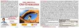 Label for The Original Oxy-Energizer