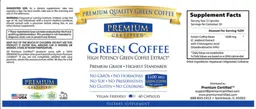 Label for Green Coffee