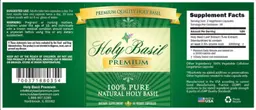Label for Holy Basil Premium