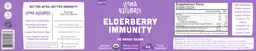 Label for Elderberry Immunity Earnest Elderberry