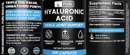 Label for Hyaluronic Acid
