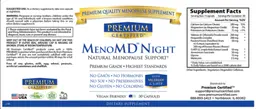 Label for MenoMD Night