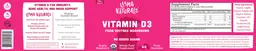 Label for Vitamin D3 Really Raspberry