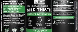 Label for Milk Thistle
