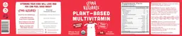 Label for Plant-Based Multivitamin Kids Truly Cherry