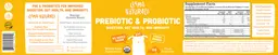 Label for Prebiotic & Probiotic Kids Peach Mango