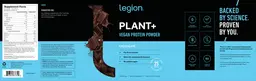 Label for Plant+ Chocolate