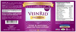 Label for VeinRid Premium