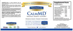 Label for CalmMD