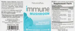 Label for Immune Mushroom