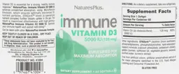 Immune Vitamin D3 5000 IU (125 mcg)