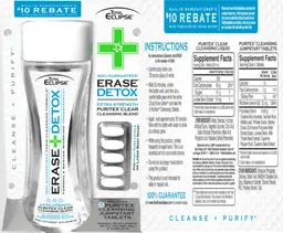 Label for Puritex Cleansing Jumpstart Tablets