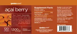 Label for Acai Berry