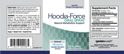 Label for Hoodia-Force Oral Spray