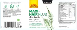 Label for Maxi-Hair Plus